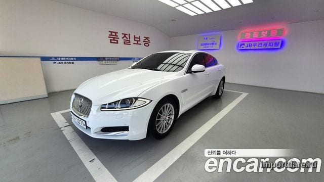 JAGUAR NEW XF 2015 — 114 000 км, белый, Корея — под ключ — фото 2