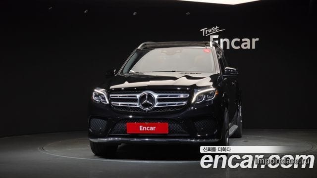 MERCEDES-BENZ GLS-CLASS X166 2017 — 99 899 км, чёрный, Корея — под ключ — фото 3