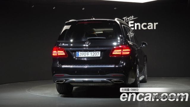 MERCEDES-BENZ GLS-CLASS X166 2017 — 99 899 км, чёрный, Корея — под ключ — фото 4