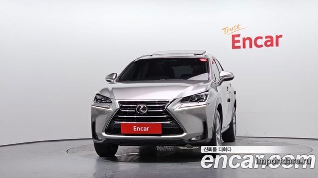 LEXUS NX200T 2017 — 84 246 км, серебристо-серый, Корея — под ключ — фото 3