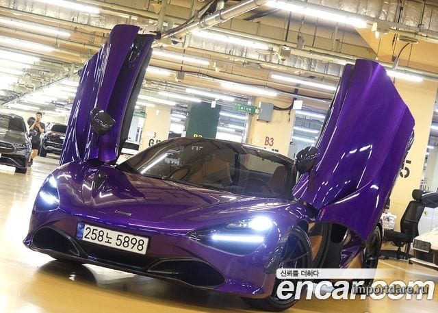 Mclaren 720s интерьер