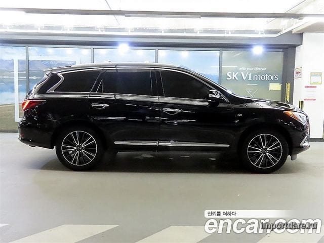 INFINITI QX60 2016 — 177 507 км, чёрный, Корея — под ключ — фото 3