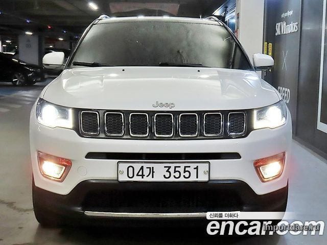 JEEP COMPASS 2019 — 29 064 км, белый, Корея — под ключ — фото 3