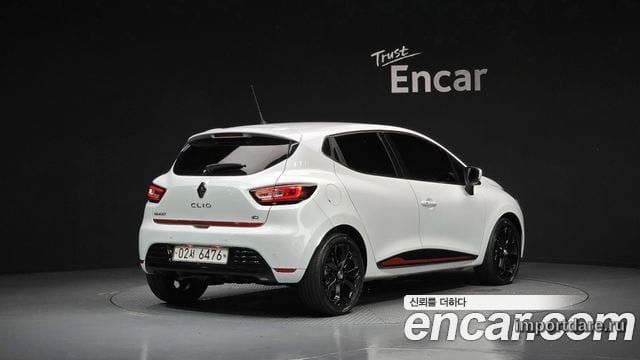 RENAULT KOREA CLIO 2018 — 64 447 км, белый, Корея — под ключ — фото 2