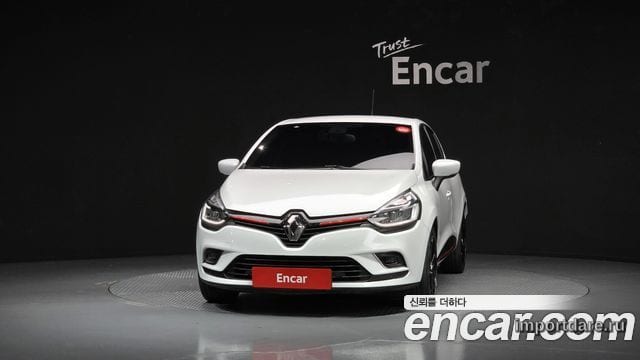 RENAULT KOREA CLIO 2018 — 64 447 км, белый, Корея — под ключ — фото 3