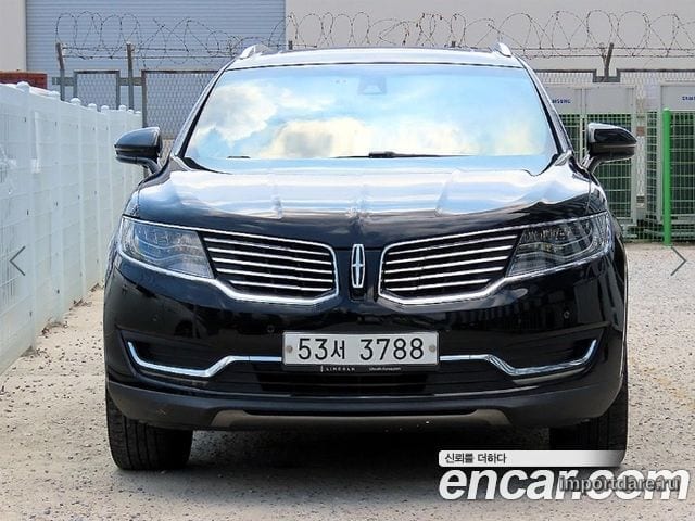 Lincoln Mkx сбоку
