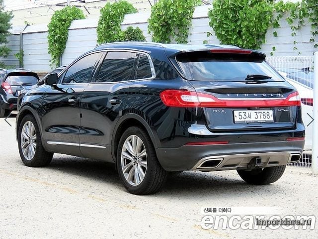 Lincoln Mkx интерьер