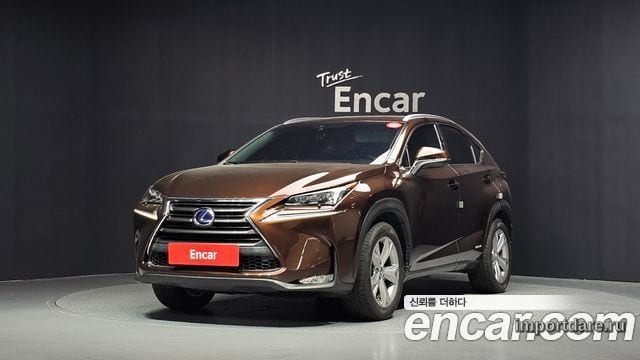 LEXUS NX300H 2016 — 133 870 км, коричневый, Корея — под ключ — фото 1