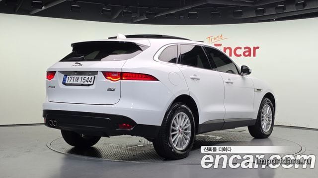 JAGUAR F-PACE 2018 — 136 294 км, белый, Корея — под ключ — фото 2