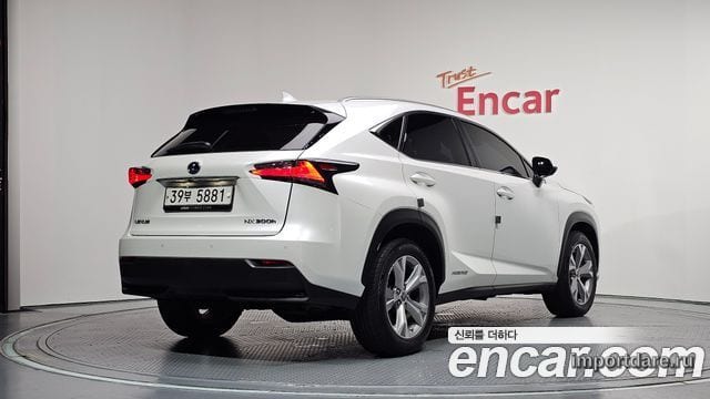 LEXUS NX300H 2017 — 126 576 км, белый, Корея — под ключ — фото 2