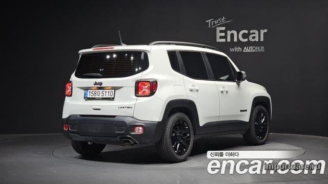 JEEP RENEGADE 2022 — 43 922 км, белый, Корея — под ключ — фото 2