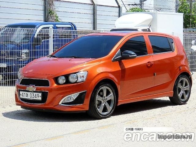 CHEVROLET AVEO HATCHBACK 2016 — 114 171 км, Корея — под ключ — фото 2
