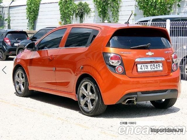 CHEVROLET AVEO HATCHBACK 2016 — 114 171 км, Корея — под ключ — фото 3
