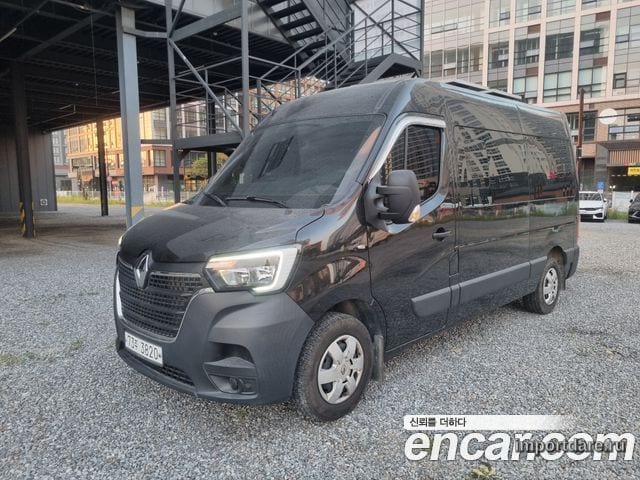 RENAULT KOREA MASTER 2021 — 10 000 км, чёрный, Корея — под ключ — фото 3