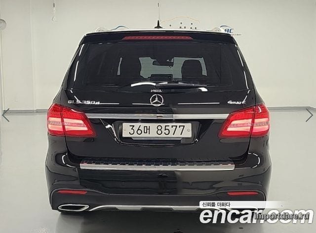 MERCEDES-BENZ GLS-CLASS X166 2018 — 170 955 км, чёрный, Корея — под ключ — фото 3