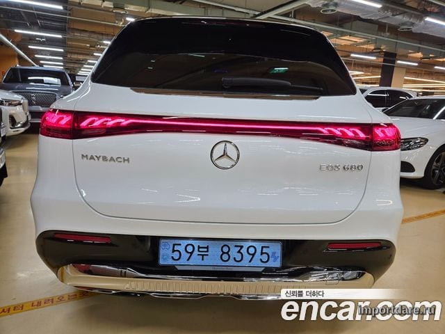 MERCEDES-BENZ EQS SUV X296 2024 — 20 463 км, белый, Корея — под ключ — фото 4