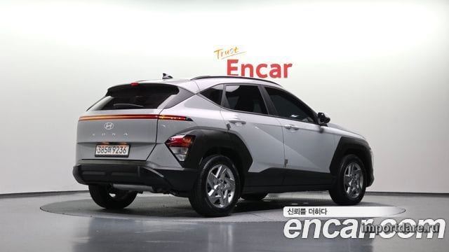 HYUNDAI KONA HYBRID 2026 — 8 683 км, серебристо-серый, Корея — под ключ — фото 2