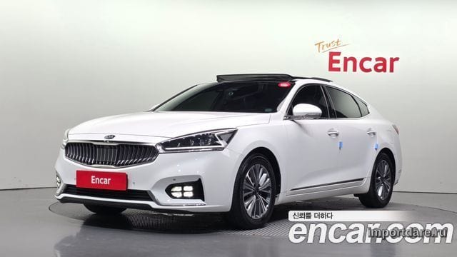 KIA K7 HYBRID 2018 — 144 226 км, белый, Корея — под ключ — фото 1