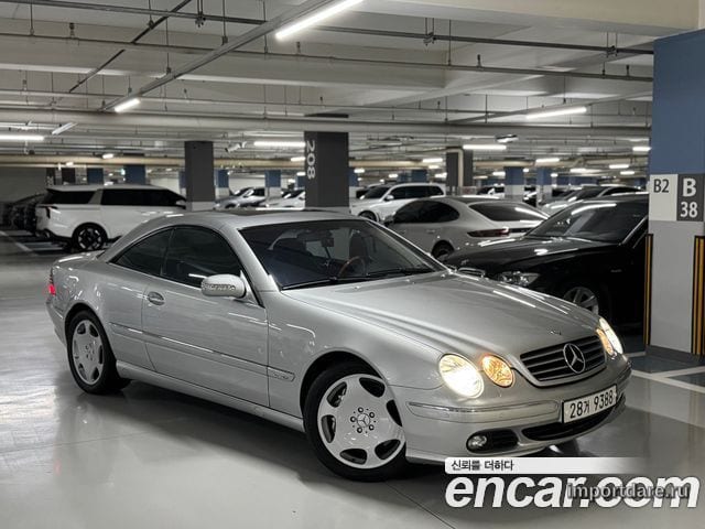 MERCEDES-BENZ CL-CLASS C215 2003 — 94 000 км, серебристый, Корея — под ключ — фото 3