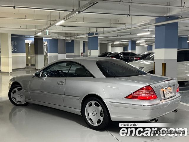 MERCEDES-BENZ CL-CLASS C215 2003 — 94 000 км, серебристый, Корея — под ключ — фото 4