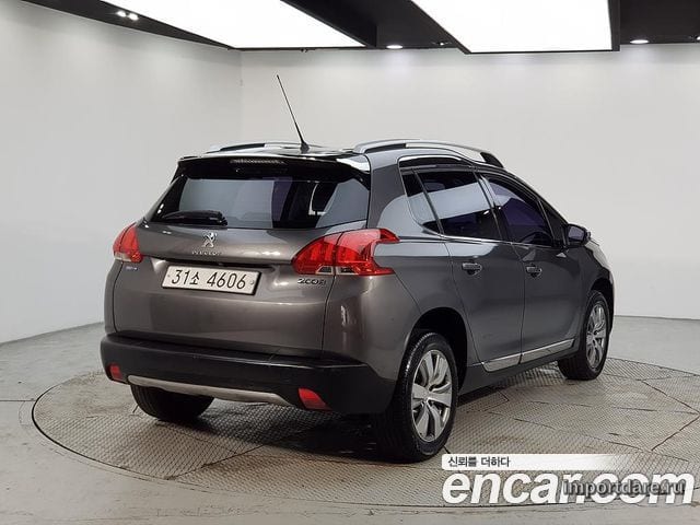 PEUGEOT 2008 2017 — 123 093 км, серебристо-серый, Корея — под ключ — фото 4