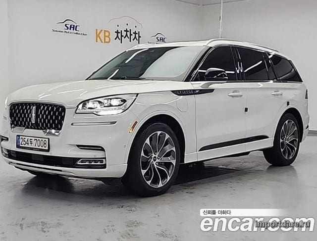 LINCOLN AVIATOR 2021 — 54 435 км, белый, Корея — под ключ — фото 12