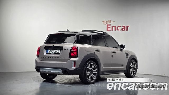 MINI COOPER S COUNTRYMAN 2023 — 72 134 км, серебристо-серый, Корея — под ключ — фото 2