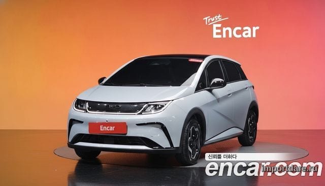 BYD DOLPHIN 2026 — 233 км, светло-серебристый, Корея — под ключ — фото 2