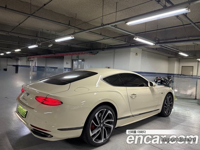 BENTLEY CONTINENTAL 2025 — 4 800 км, белый-перламутр, Корея — под ключ — фото 4