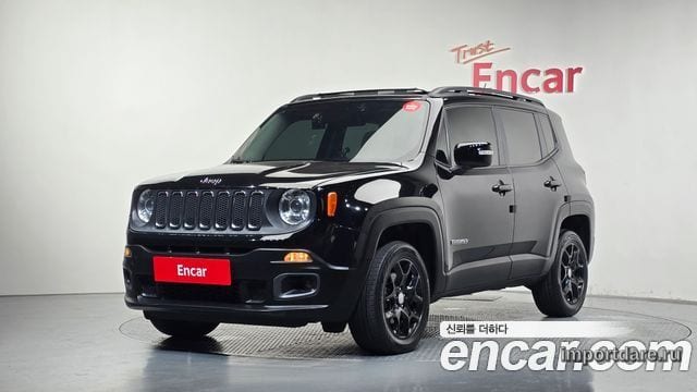 JEEP RENEGADE 2016 — 99 009 км, белый, Корея — под ключ — фото 1