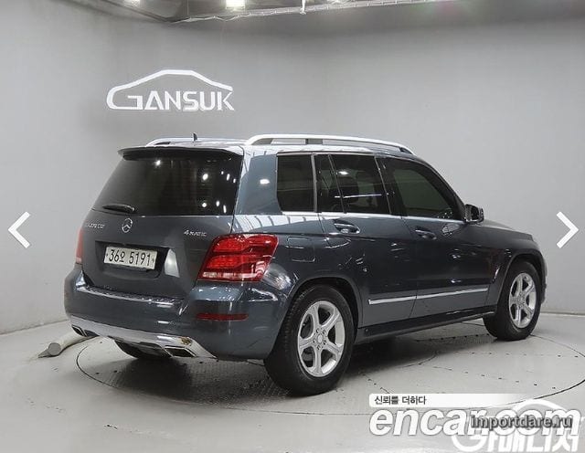 MERCEDES-BENZ GLK-CLASS X204 2015 — 98 585 км, серый, Корея — под ключ — фото 4