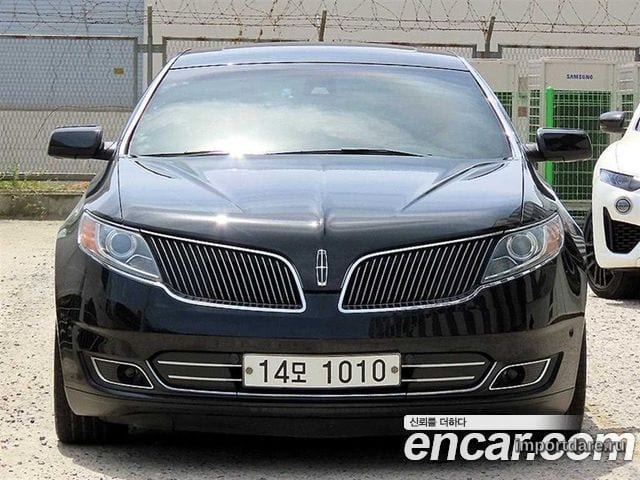 LINCOLN MKS 2014 — 111 403 км, чёрный, Корея — под ключ — фото 1