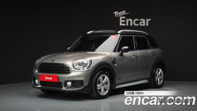 MINI COOPER D COUNTRYMAN 2018 — 59 745 км, серый, Корея — под ключ — фото 1