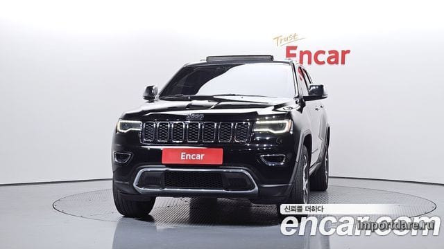 JEEP GRAND CHEROKEE 2019 — 87 871 км, чёрный, Корея — под ключ — фото 3