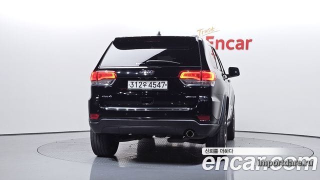 JEEP GRAND CHEROKEE 2019 — 87 871 км, чёрный, Корея — под ключ — фото 4