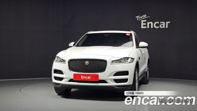JAGUAR F-PACE 2019 — 80 565 км, белый, Корея — под ключ — фото 3