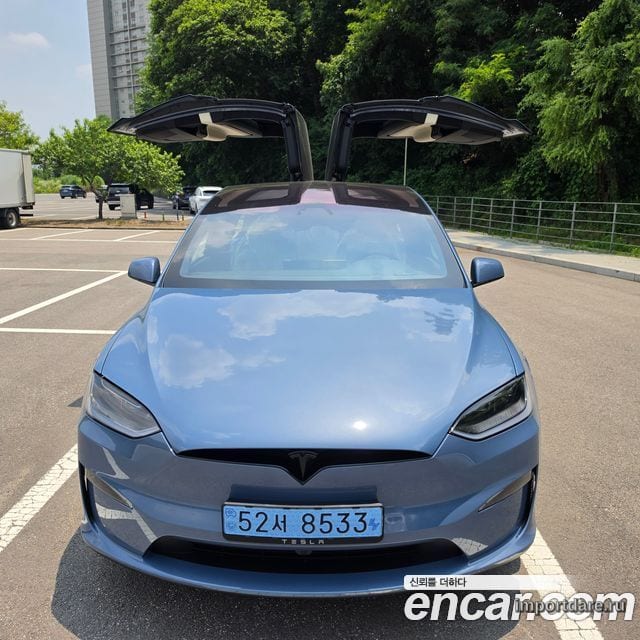 TESLA MODEL X 2026 — 2 050 км, голубой, Корея — под ключ — фото 3
