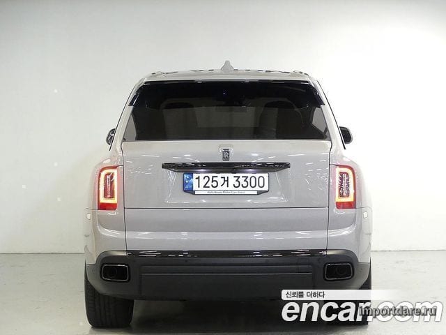 ROLLS-ROYCE CULLINAN 2022 — 15 500 км, серебристо-серый, Корея — под ключ — фото 3