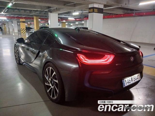 BMW I8 2016 — 98 000 км, серый, Корея — под ключ — фото 2