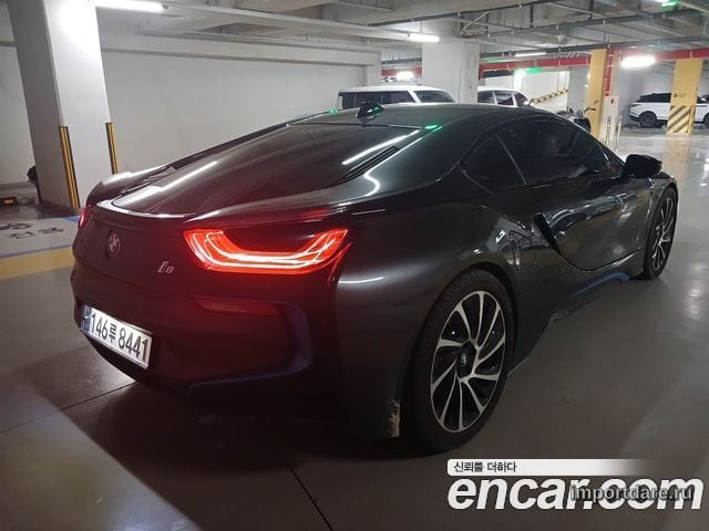 BMW I8 2016 — 98 000 км, серый, Корея — под ключ — фото 3