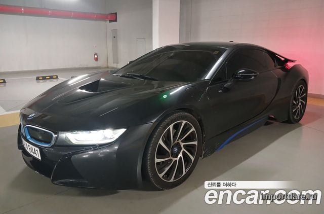 BMW I8 2016 — 98 000 км, серый, Корея — под ключ — фото 4