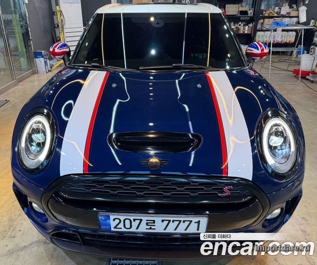 MINI COOPER S CLUBMAN 2016 — 82 431 км, синий, Корея — под ключ — фото 3