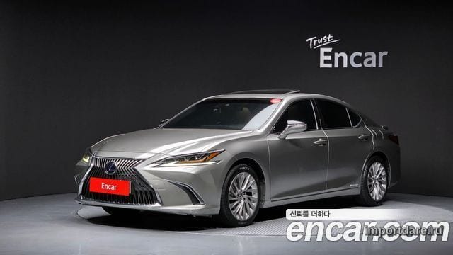 LEXUS ES300H 2021 — 74 967 км, золотистый, Корея — под ключ — фото 1