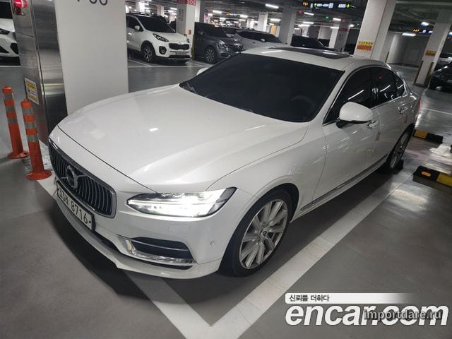 VOLVO S90 2019 — 169 000 км, белый, Корея — под ключ — фото 11