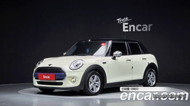 MINI COOPER D 2016 — 85 079 км, белый-перламутр, Корея — под ключ — фото 1