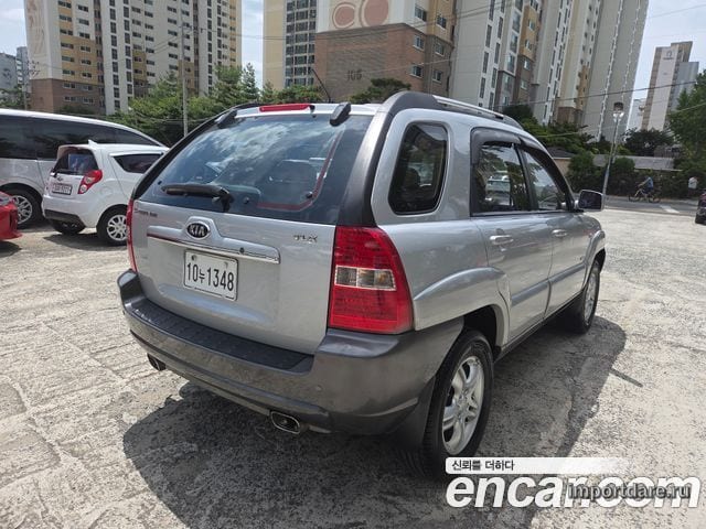 KIA NEW SPORTAGE 2007 — 18 700 км, серебристый, Корея — под ключ — фото 4
