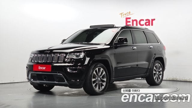 JEEP GRAND CHEROKEE 2017 — 94 476 км, чёрный, Корея — под ключ — фото 1
