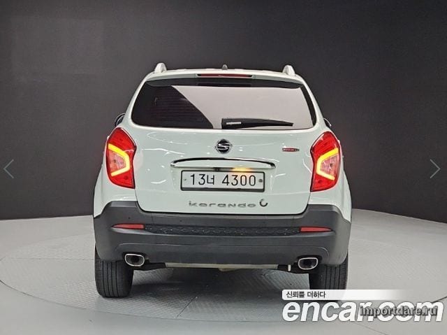 Kgm Style Korando C интерьер