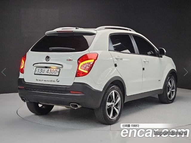 Kgm Style Korando C сзади