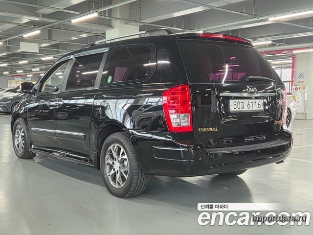 KIA CARNIVAL R 2014 — 162 114 км, чёрный, Корея — под ключ — фото 5